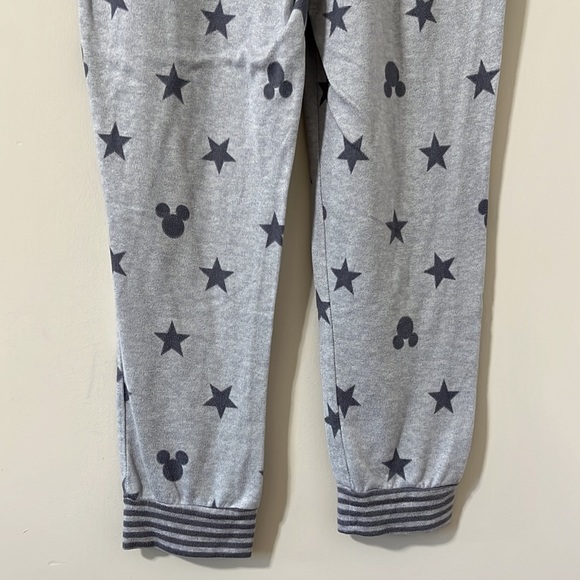 Disney Mickey Mouse Grey Jogger Pajama Pants Size Medium - Picture 10 of 12